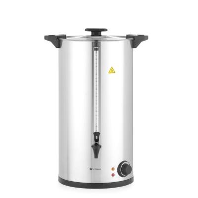 Jednoplášťový kotel na teplé nápoje, HENDI, ≈ 200 šálků za 65 minut., 30L, 230V/2500W, 415x382x(H)620mm | 211151